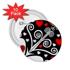 Ornament Background 2.25  Buttons (10 pack) 