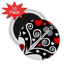 Ornament Background 2.25  Magnets (10 pack) 