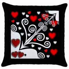 Ornament Background Throw Pillow Case (Black)