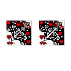 Ornament Background Cufflinks (Square)