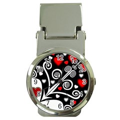 Ornament Background Money Clip Watches