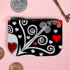 Ornament Background Mini Coin Purses