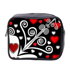 Ornament Background Mini Toiletries Bag 2-Side