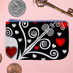 Ornament Background Large Coin Purse