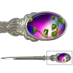 Leaves Green Leaves Background Letter Openers by Sapixe