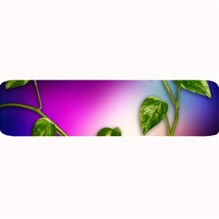 Leaves Green Leaves Background Large Bar Mats by Sapixe