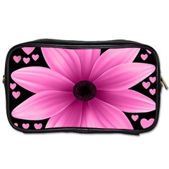 Flower Plant Floral Petal Nature Toiletries Bags 2-side by Sapixe