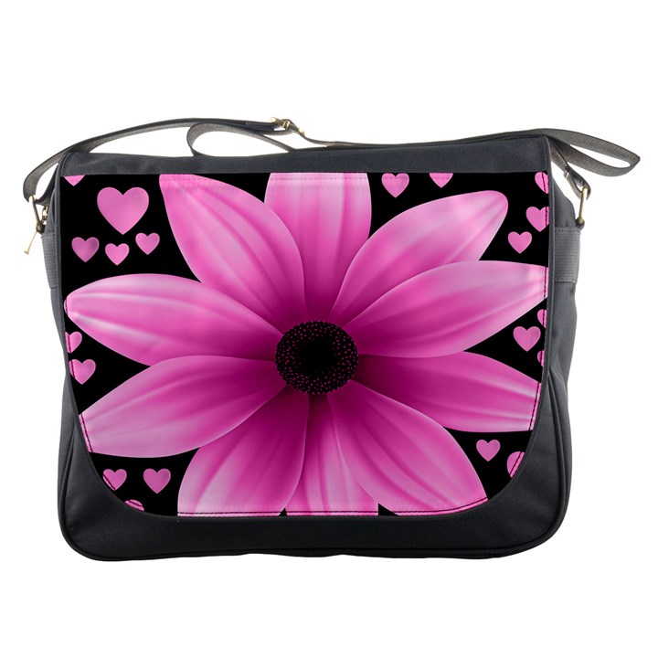 Flower Plant Floral Petal Nature Messenger Bags