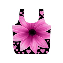 Flower Plant Floral Petal Nature Full Print Recycle Bags (s)  by Sapixe