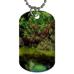 Hot Day In Dallas 33 Dog Tag (one Side) by bestdesignintheworld