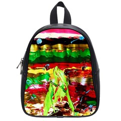 Farewell On The Shore 1 School Bag (small) by bestdesignintheworld