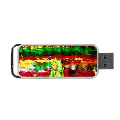 Farewell On The Shore 1 Portable Usb Flash (one Side) by bestdesignintheworld