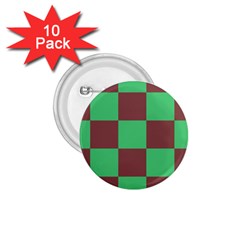 Background Checkers Squares Tile 1 75  Buttons (10 Pack) by Sapixe