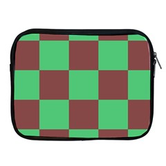 Background Checkers Squares Tile Apple Ipad 2/3/4 Zipper Cases by Sapixe