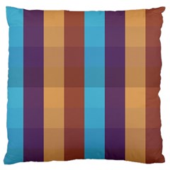 Background Desktop Squares Large Flano Cushion Case (one Side)