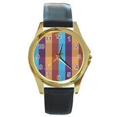 Background Desktop Squares Round Gold Metal Watch by Sapixe