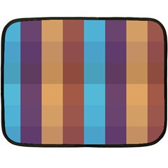 Background Desktop Squares Fleece Blanket (mini) by Sapixe