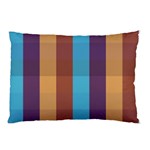 Background Desktop Squares Pillow Case (Two Sides) Back