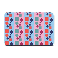 Background Desktop Squares Small Doormat  by Sapixe