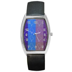 Background Desktop Squares Barrel Style Metal Watch by Sapixe