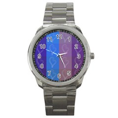 Background Desktop Squares Sport Metal Watch by Sapixe