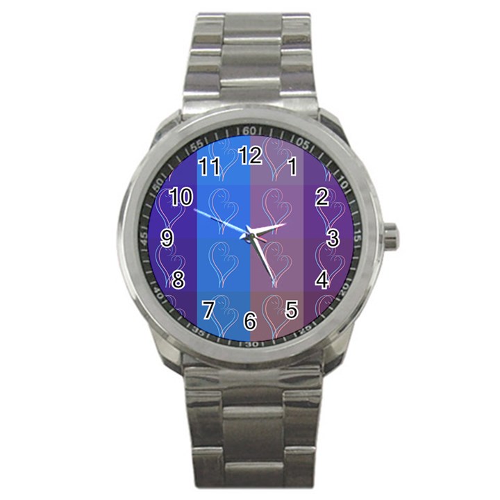 Background Desktop Squares Sport Metal Watch