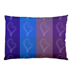 Background Desktop Squares Pillow Case by Sapixe