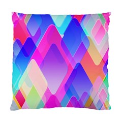 Squares Color Squares Background Standard Cushion Case (two Sides)