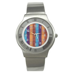 Background Desktop Squares Stainless Steel Watch by Sapixe