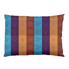 Background Desktop Squares Pillow Case (two Sides)