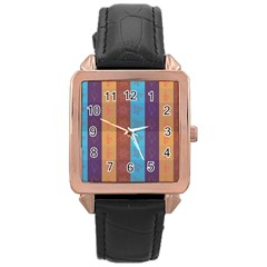 Background Desktop Squares Rose Gold Leather Watch  by Sapixe