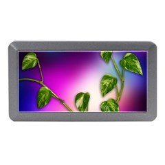 Leaves Green Leaves Background Memory Card Reader (mini)