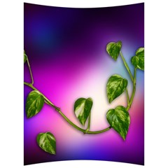 Leaves Green Leaves Background Back Support Cushion by Sapixe