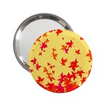 Leaves Autumn Maple Drop Listopad 2.25  Handbag Mirrors Front