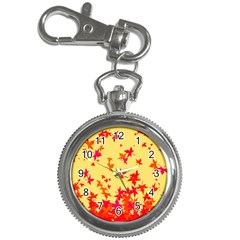 Leaves Autumn Maple Drop Listopad Key Chain Watches by Sapixe