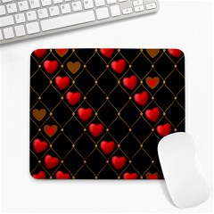 Background Texture Texture Hearts Large Mousepads by Sapixe