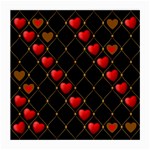 Background Texture Texture Hearts Medium Glasses Cloth (2-Side) Front