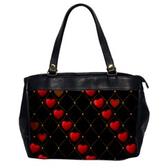 Background Texture Texture Hearts Office Handbags by Sapixe