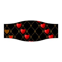 Background Texture Texture Hearts Stretchable Headband by Sapixe