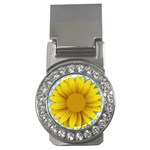 Plant Flower Flowers Bokeh Sky Money Clips (CZ)  Front