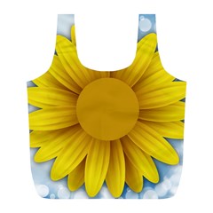 Plant Flower Flowers Bokeh Sky Full Print Recycle Bags (l)  by Sapixe