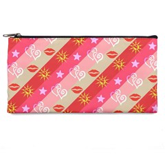 Background Desktop Pink Sun Stars Pencil Cases