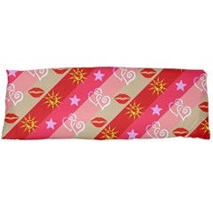 Background Desktop Pink Sun Stars Body Pillow Case (dakimakura) by Sapixe