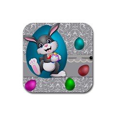 Illustration Celebration Easter Rubber Coaster (square)  by Sapixe