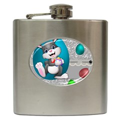 Illustration Celebration Easter Hip Flask (6 Oz) by Sapixe