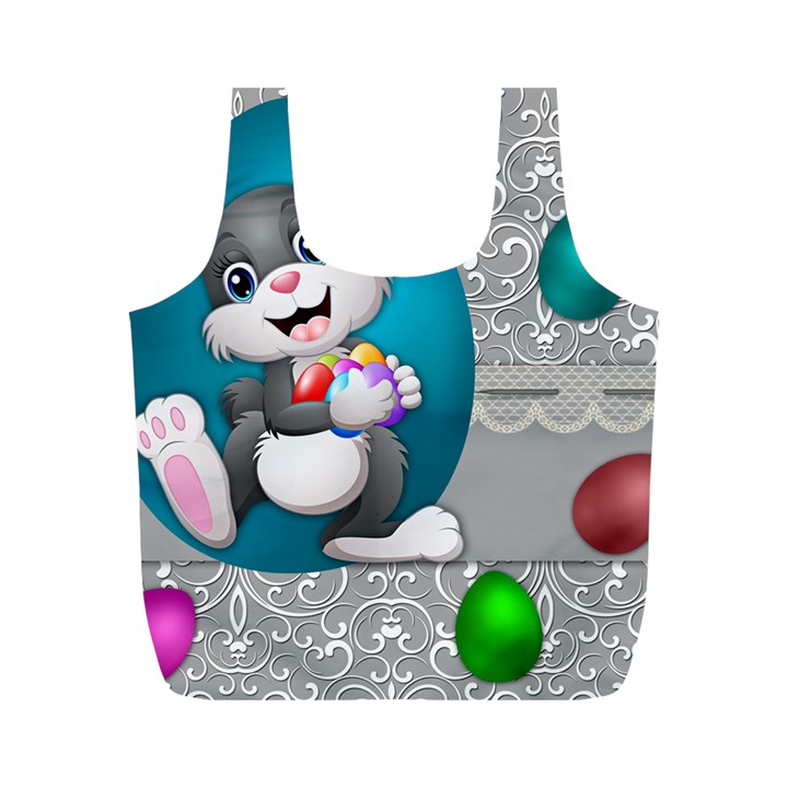 Illustration Celebration Easter Full Print Recycle Bags (M) 