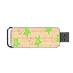 Background Desktop Beige Portable Usb Flash (two Sides) by Sapixe