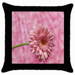 Background Texture Flower Petals Throw Pillow Case (black) by Sapixe