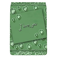 Card I Love You Heart Romantic Flap Covers (s)  by Sapixe