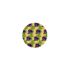 Grapes Background Sheet Leaves 1  Mini Buttons by Sapixe